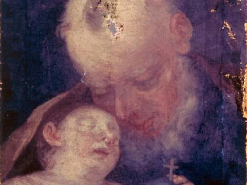 1713-Vittoria Ligari - San Giuseppe con Bambino